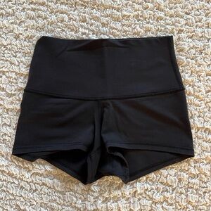 Black Lululemon Women's biker shorts